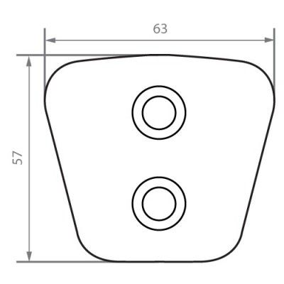 Kevlar Button FB6357